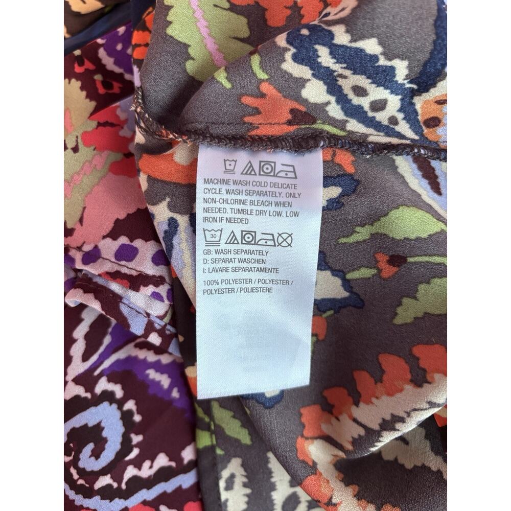 Belle Boho by Kim Gravel Women's Size MP Rustic Paisley Dress - Picture 8 of 9